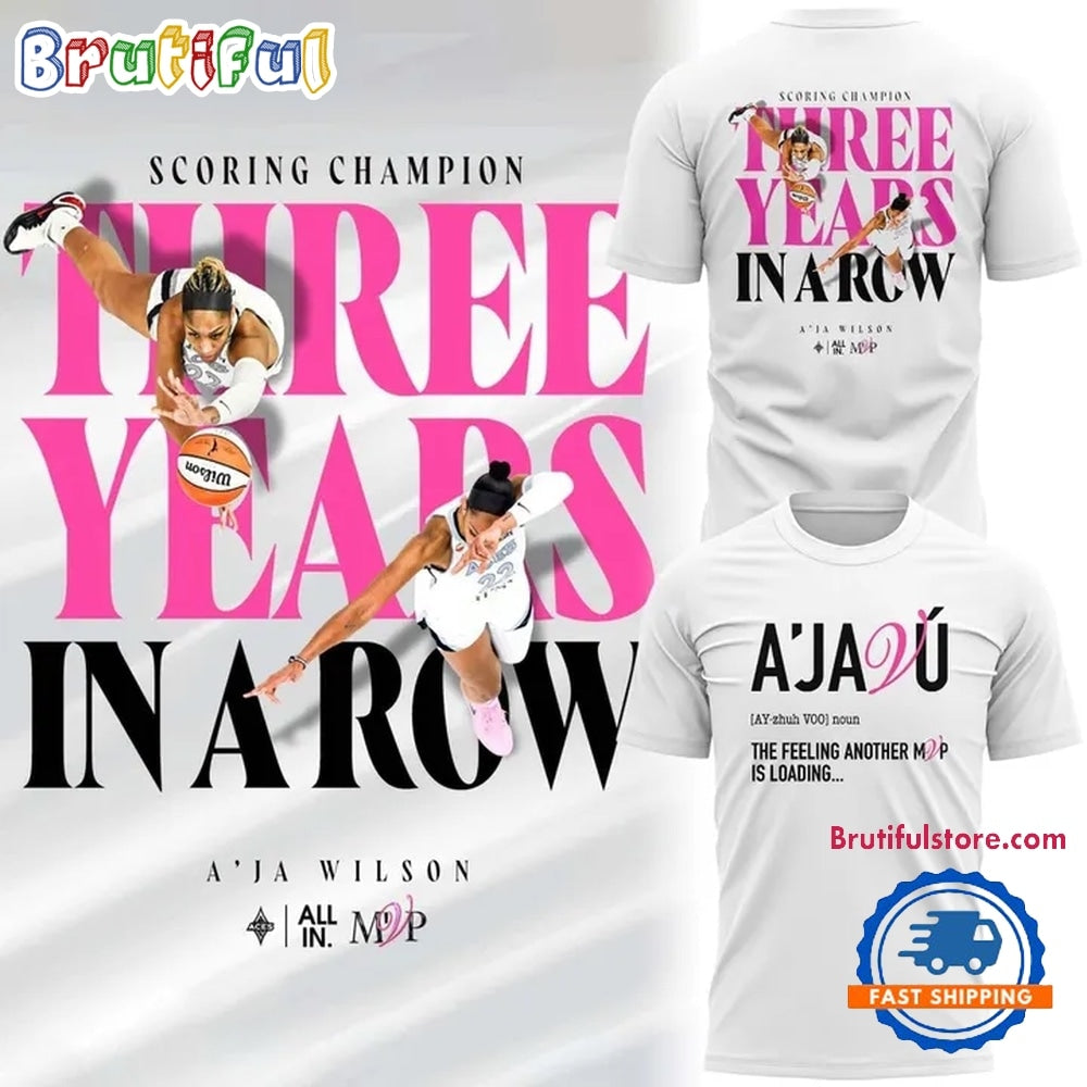 Las Vegas Aces A’JA VU 2026 Limited Edition T Shirt