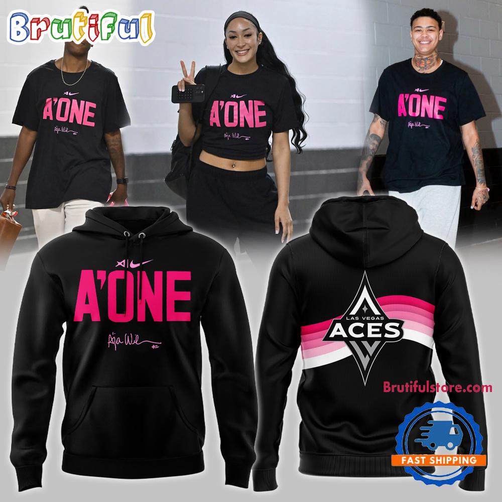 Las Vegas Aces A’ONE 2025 Signature Hoodie T-Shirt