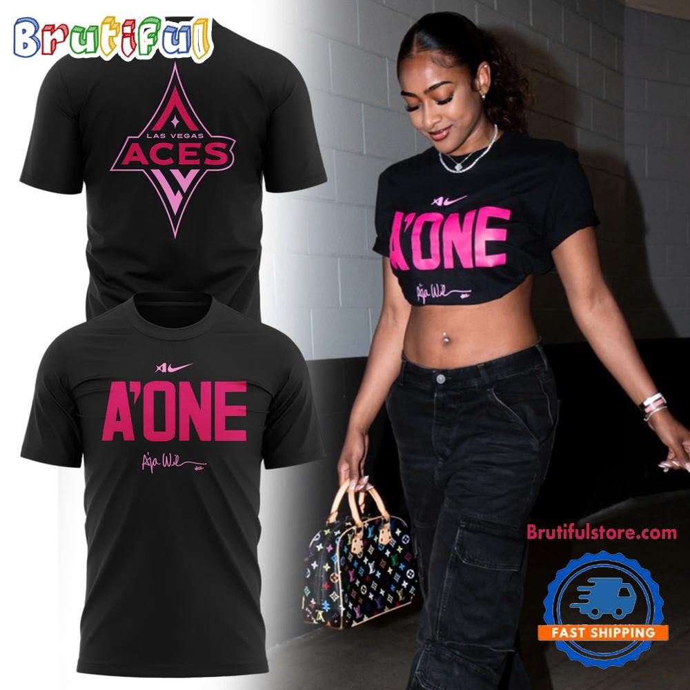 Las Vegas Aces A’ONE 2025 Signature Hoodie T-Shirt