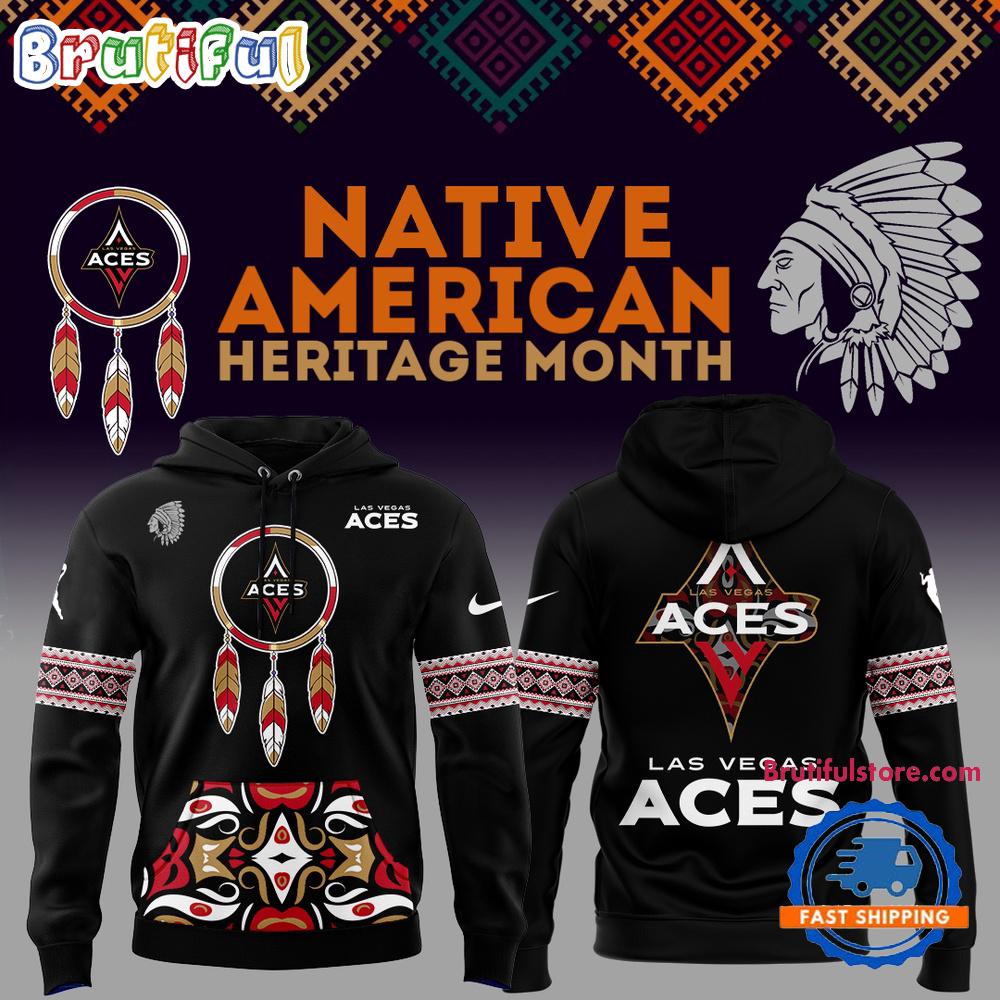Las Vegas Aces National American Indian Heritage Month 3D Hoodie