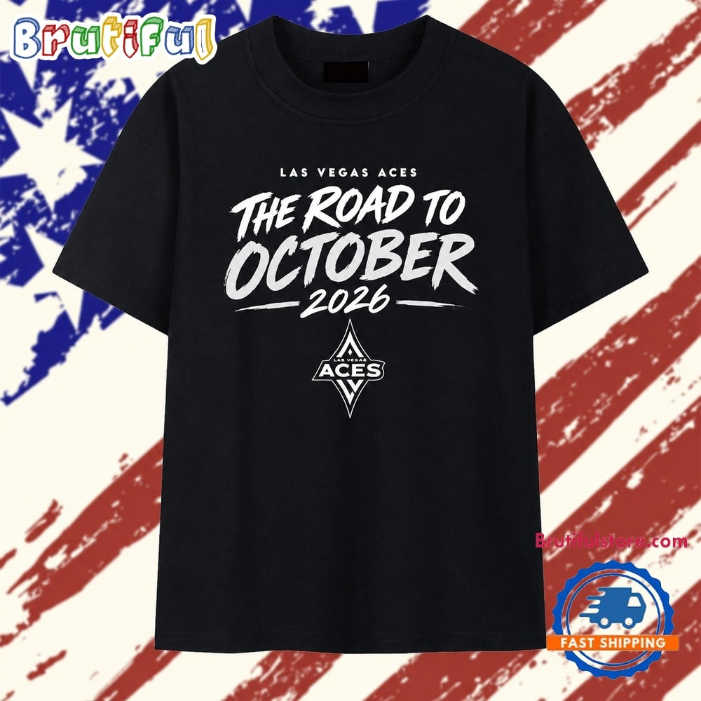 Las Vegas Aces The Road to October 2026 T Shirt