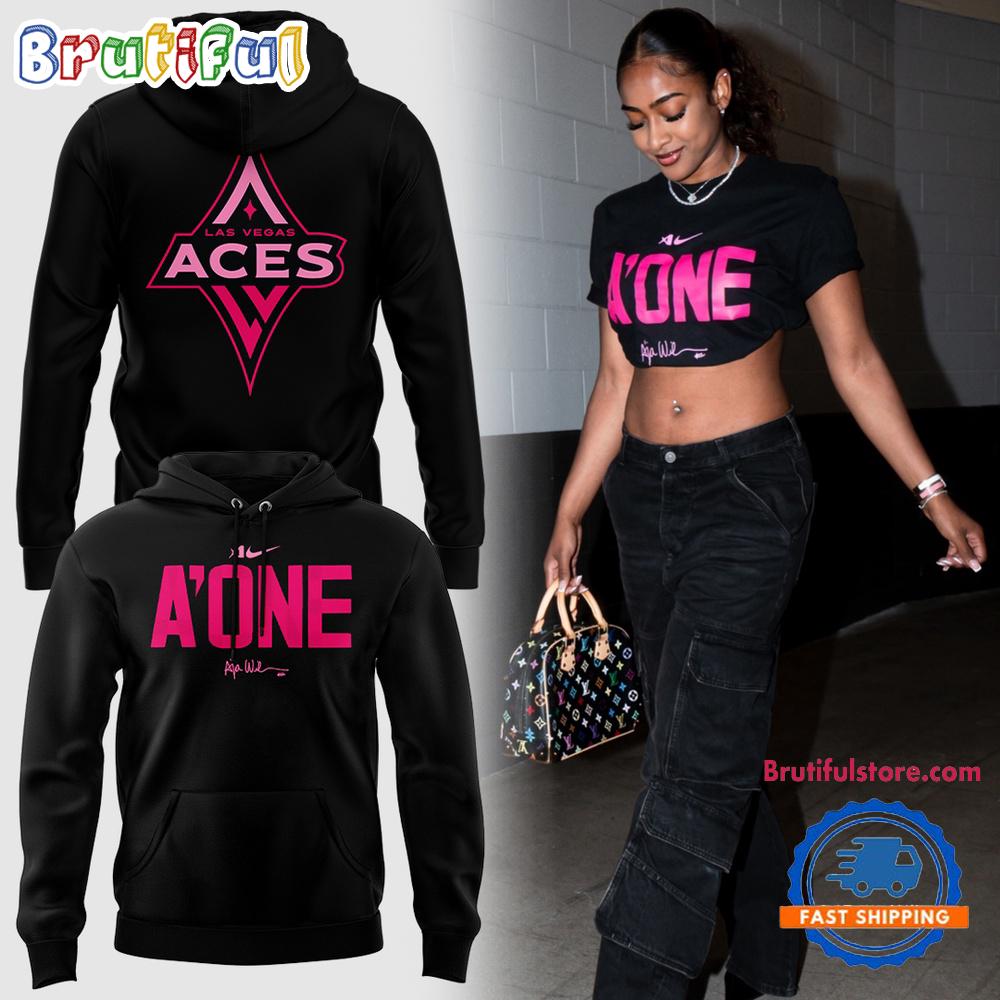 Las Vegas Aces WNBA A’ja Wilson Aces A’One 2025 Hoodie T-Shirt