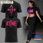 Las Vegas Aces WNBA A’ja Wilson Aces A’One 2025 Hoodie T-Shirt