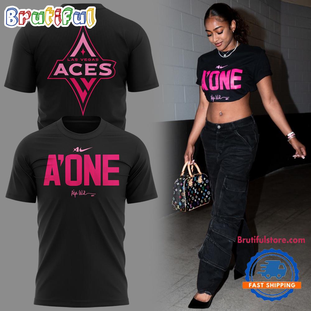 Las Vegas Aces WNBA A’ja Wilson Aces A’One 2025 Hoodie T-Shirt