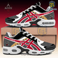 Las Vegas Aces WNBA Black and Red Air Max Plus Sneakers