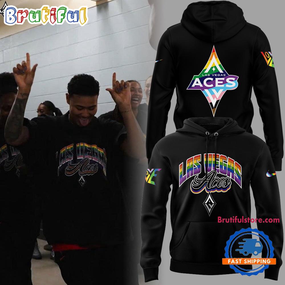 Las Vegas Aces WNBA Pride Limited Edition Hoodie Shirt