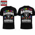 Las Vegas Raiders 2026 Latino Heritage Month Viva Los T Shirt