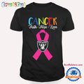 Las Vegas Raiders Cancer Faith Hope Love T Shirt