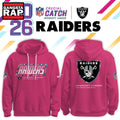 Las Vegas Raiders Crucial Catch 2026 Pink Limited Edition Hoodie Shirt
