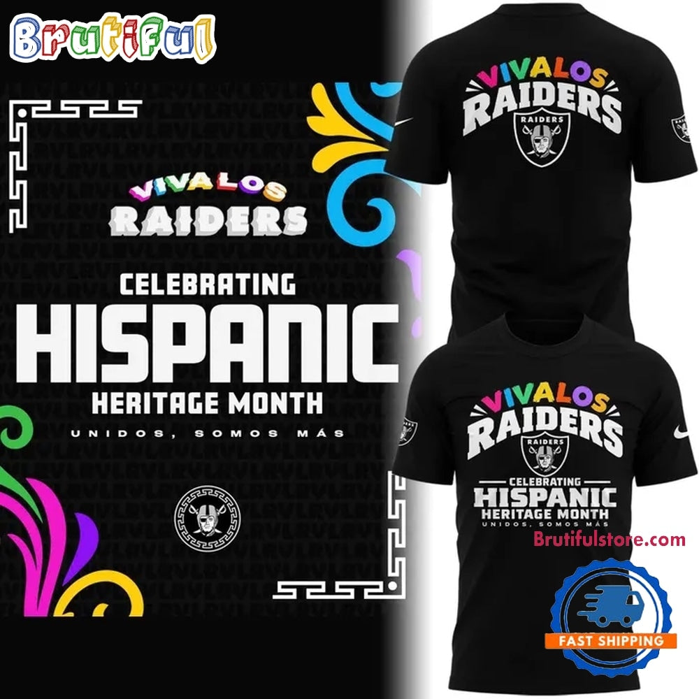 Las Vegas Raiders Hispanic Heritage Month 2026 T Shirt
