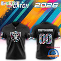 Las Vegas Raiders NFL 2026 Crucial Catch Limited Edition Black Football Jersey