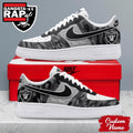 Las Vegas Raiders NFL End Zone Energy Air Force 1 Sneaker Shoes