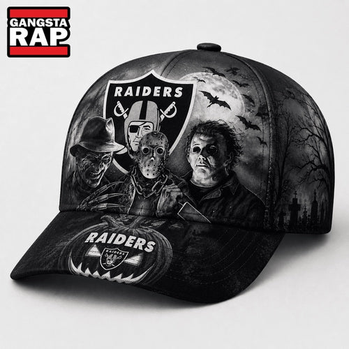Las Vegas Raiders NFL Horror Night Halloween 2026 Design Classic Cap