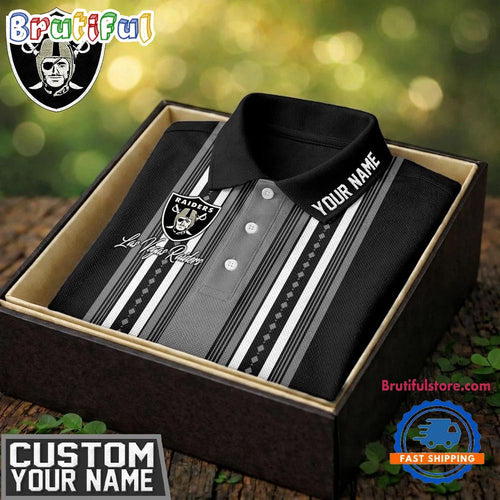 Las Vegas Raiders NFL Legacy Sport New Design Custom Polo Shirt