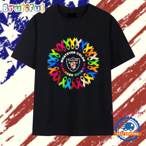 Las Vegas Raiders Whatever Color Cancer Sucks T Shirt