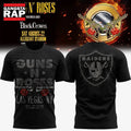 Las Vegas Raiders x Guns N’ Roses World Tour 2026 Limited Edition T Shirt