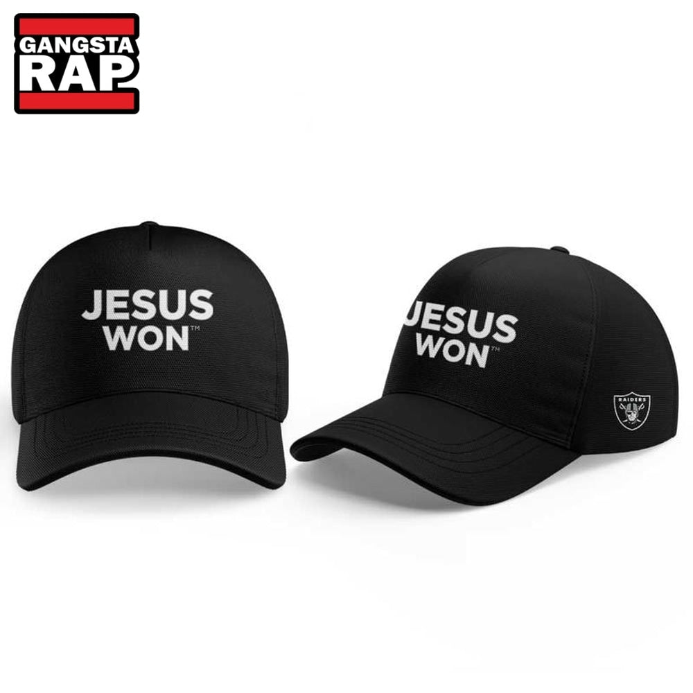 Las Vegas Raiders x Jesus Won 2026 Special New Cap