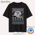 Las Vegas Raiders Football Logo Team Helmet Merry Chritmas 2024 T Shirt