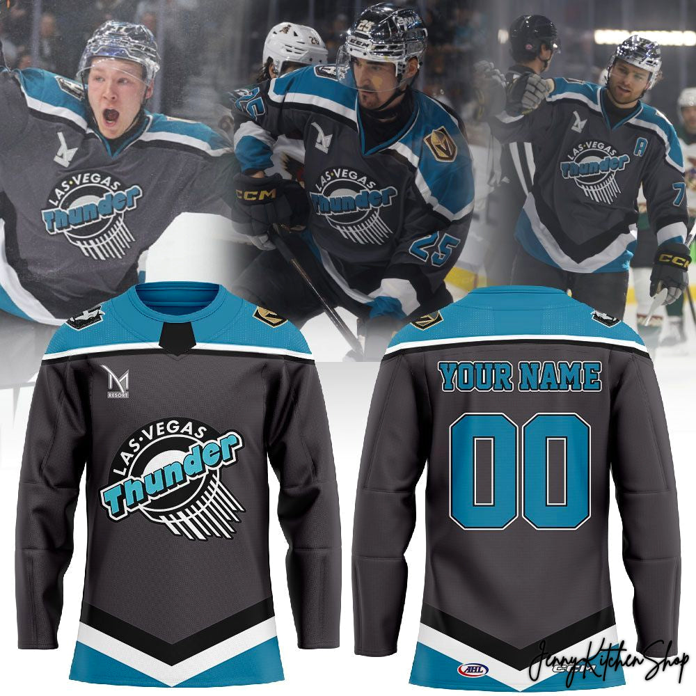 Las Vegas Thunder 2026 Silver Knights Hockey Jersey