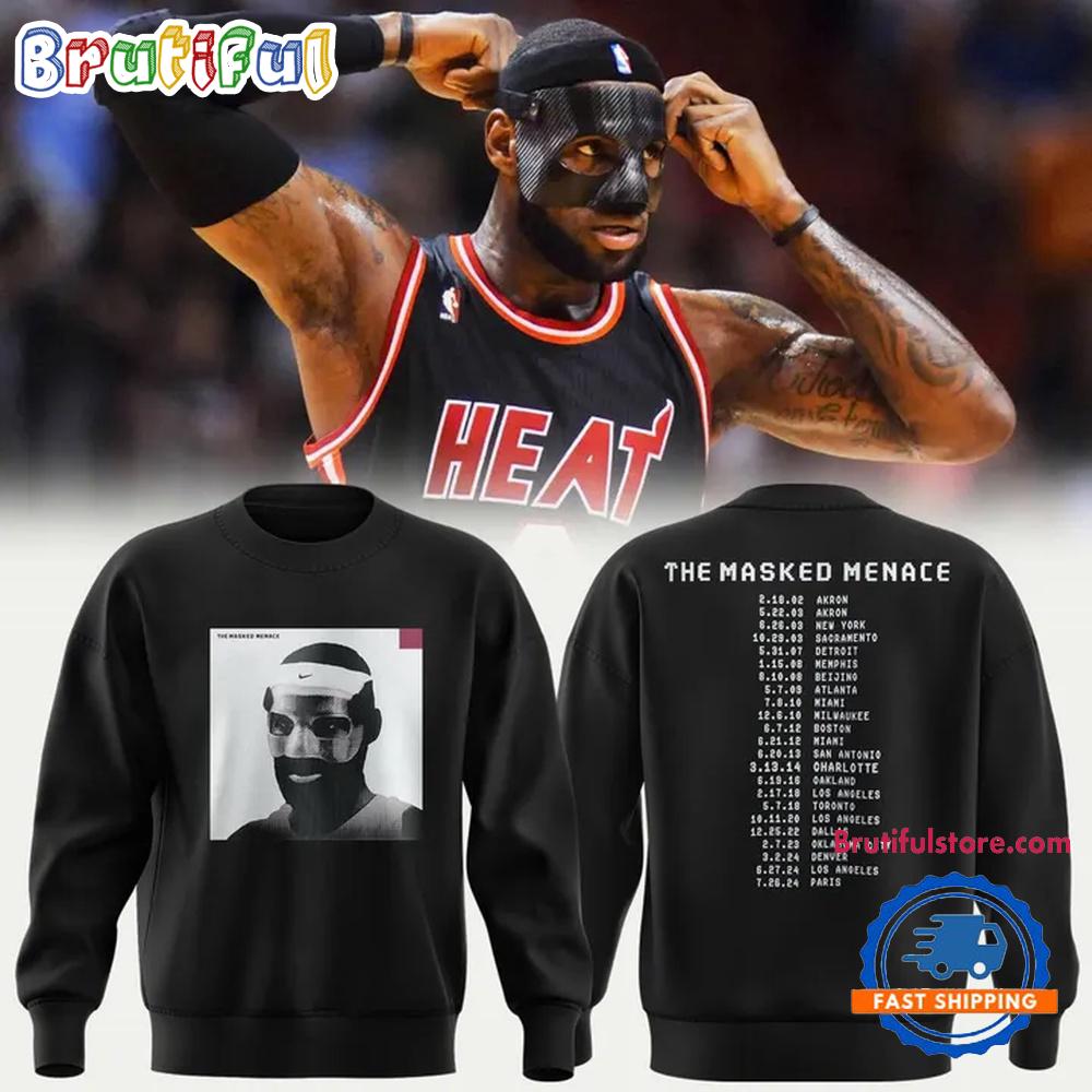 LeBron James Masked Menace 2026 Limited Edition Hoodie T-Shirt