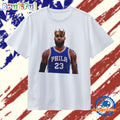 LeBron James Philadelphia 76ers King Crown T Shirt