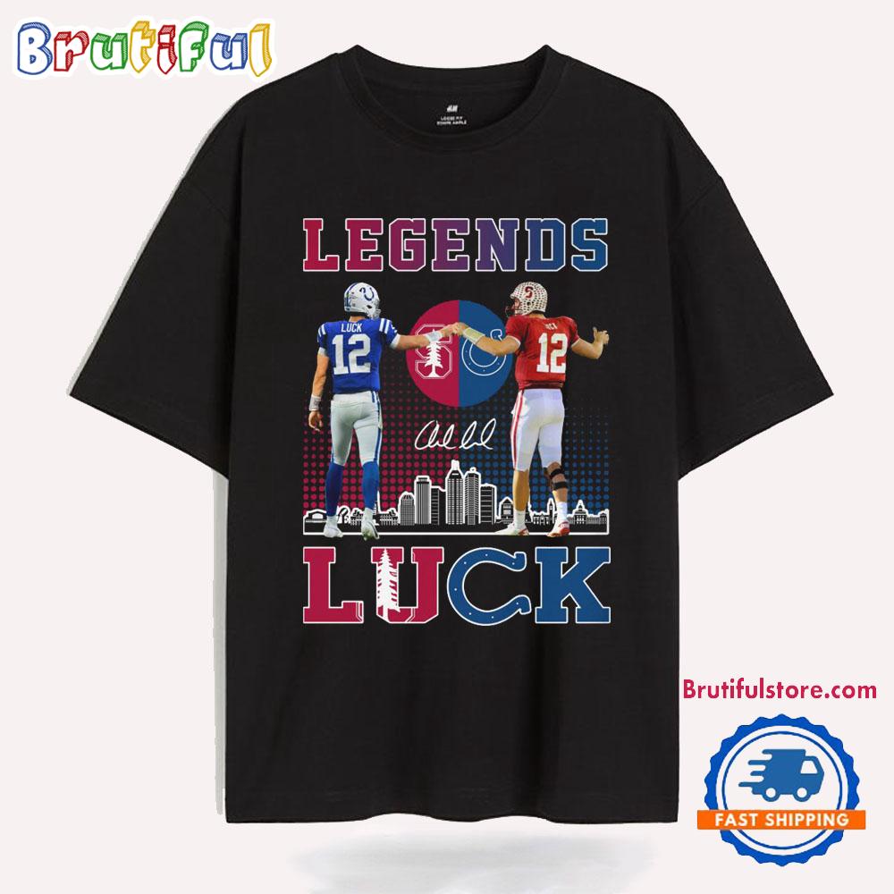 Legends Luck Indianapolis Colts Graphics T Shirt