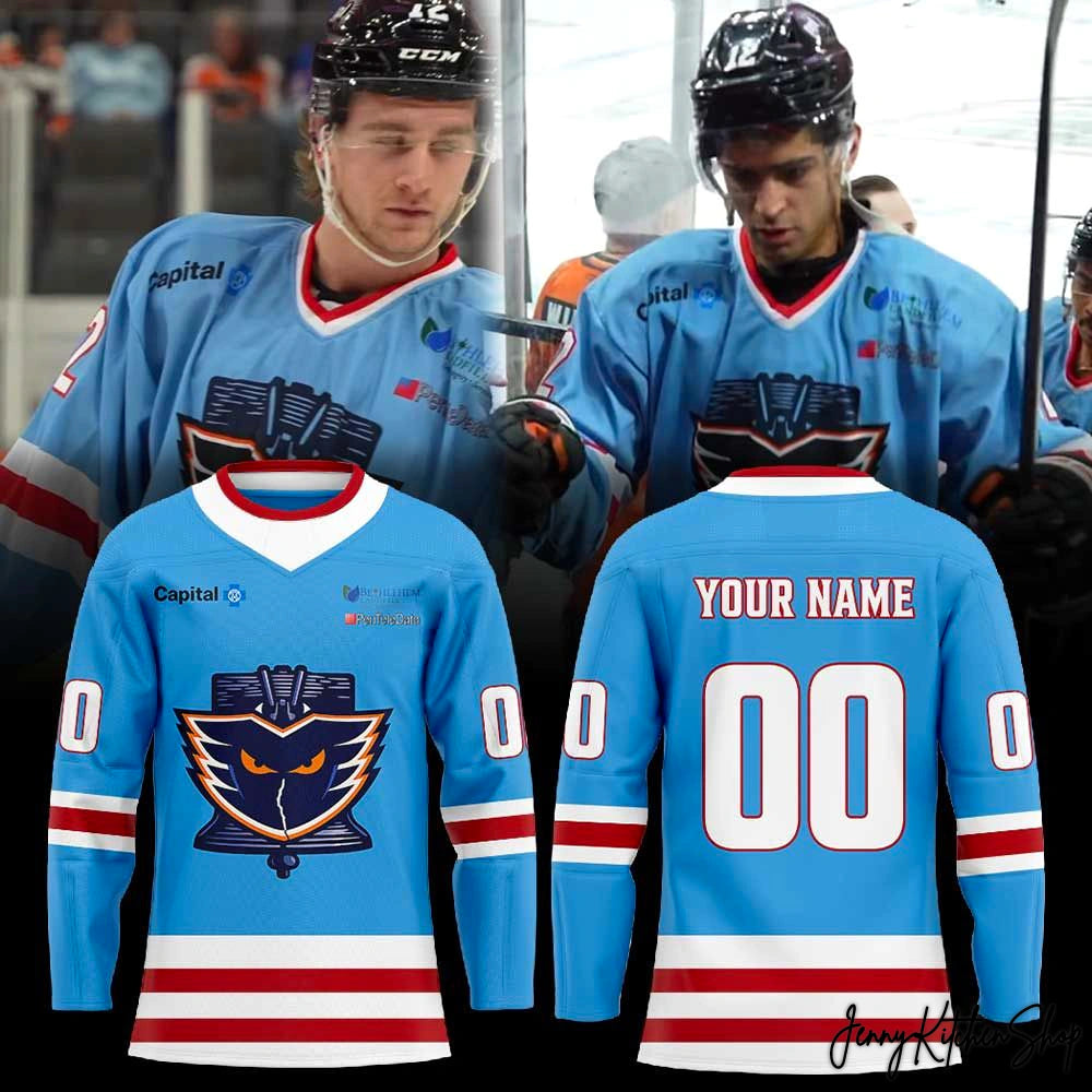Lehigh Valley Phantoms 2026 Custom Hockey Jersey