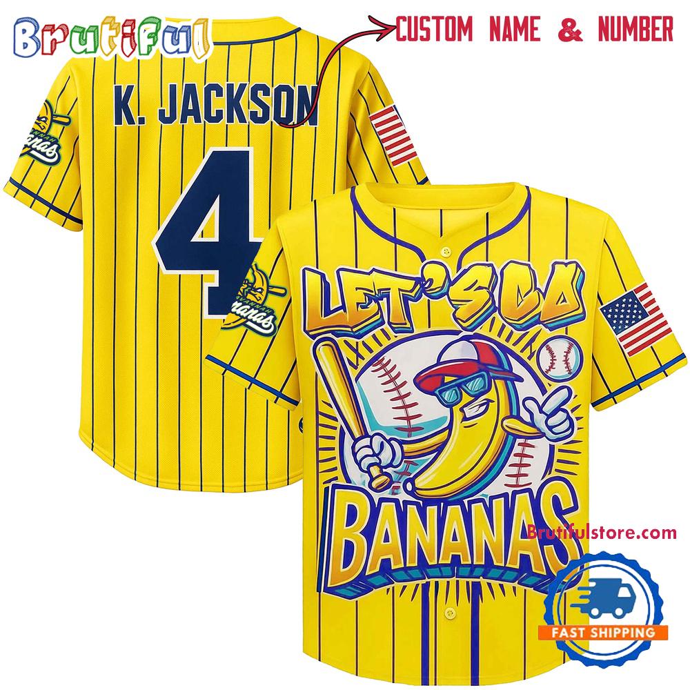 Let’s Go Bananas Limited Edition 2025 Baseball Jersey