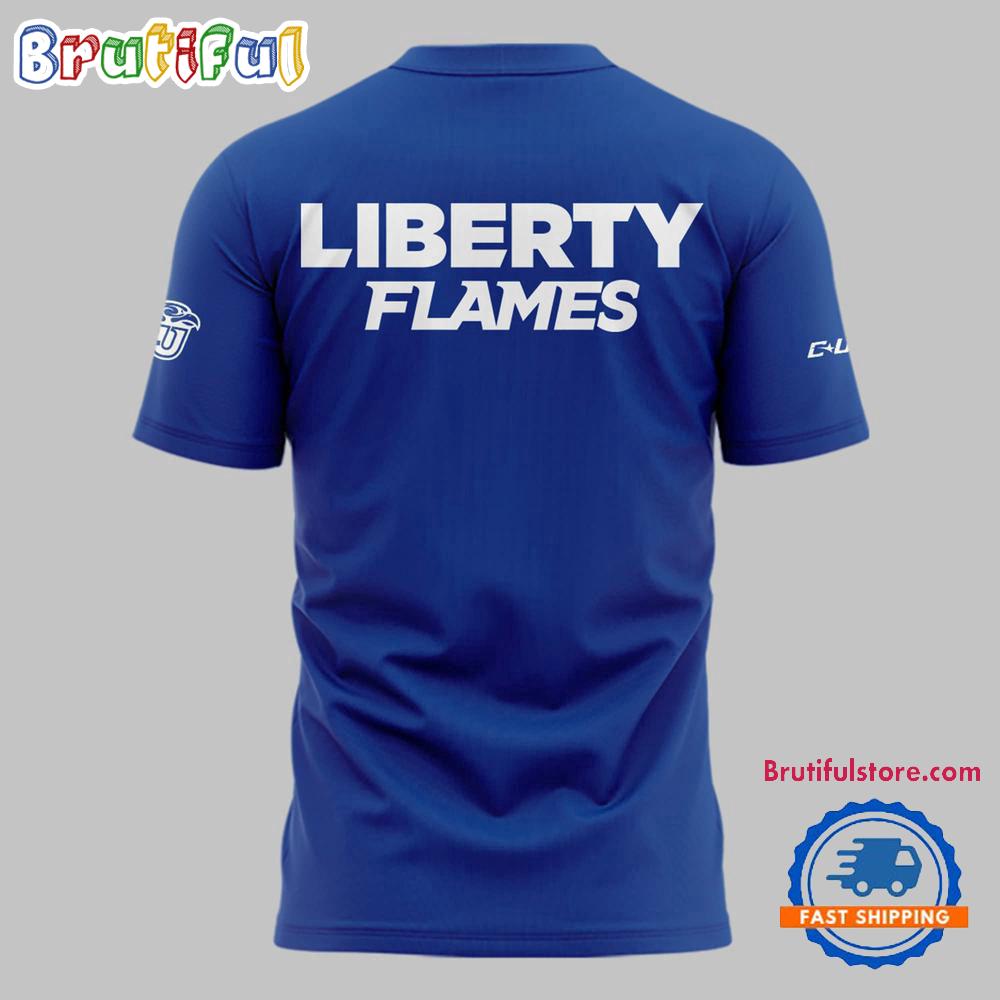 Liberty Flames Go Flames Go God Blue 3D Shirt