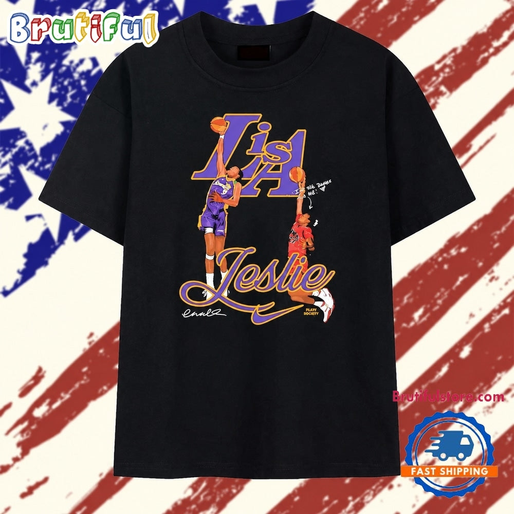 Lisa Leslie LA Sparks and Monarchs It’s the Bangs for Me T Shirt