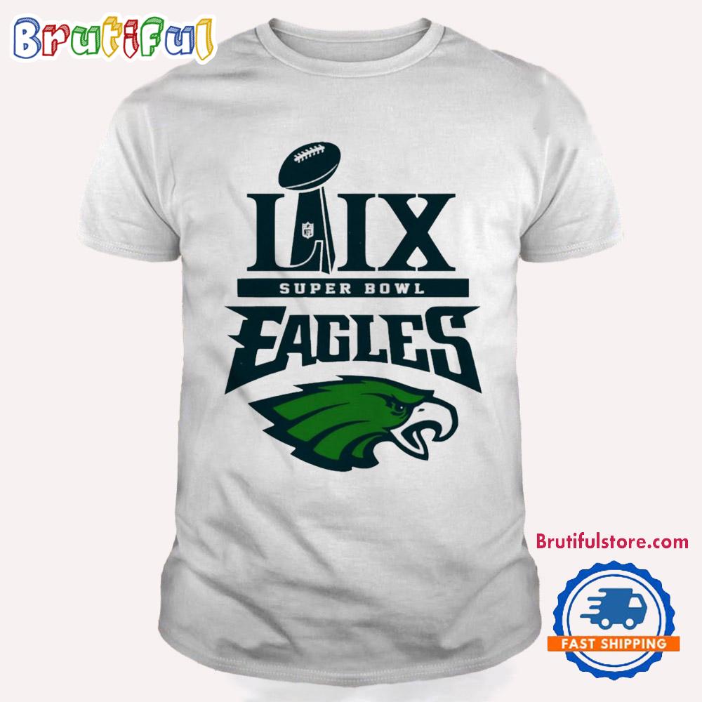 LIX Super Bowl Philadelphia Eagles Champions 2025 T Shirt