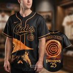 Lord of the Rings 25th Anniversary Chicago Cubs Custom Baseball Jersey