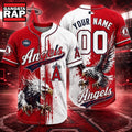 Los Angeles Angels 2026 MLB Eagle America Personalized Baseball Jersey