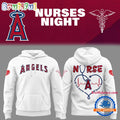 Los Angeles Angels Baseball NURSES NIGHT Limited Edition Hoodie T-Shirt