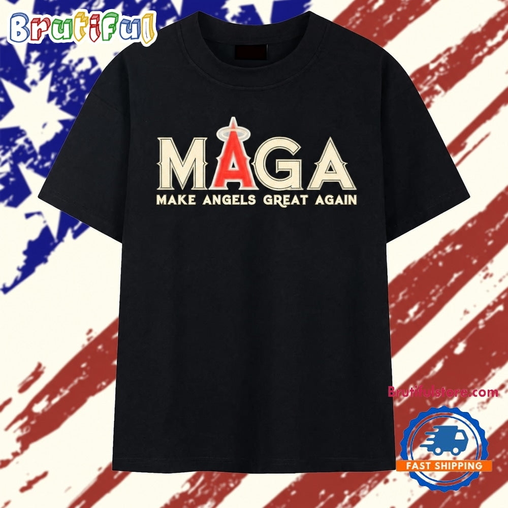Los Angeles Angels Maga Make Angels Great Again T Shirt