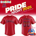 Los Angeles Angels Pride Night Custom Name & Number Jersey Shirt