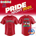 Los Angeles Angels Pride Night Limited Edition Baseball Jersey