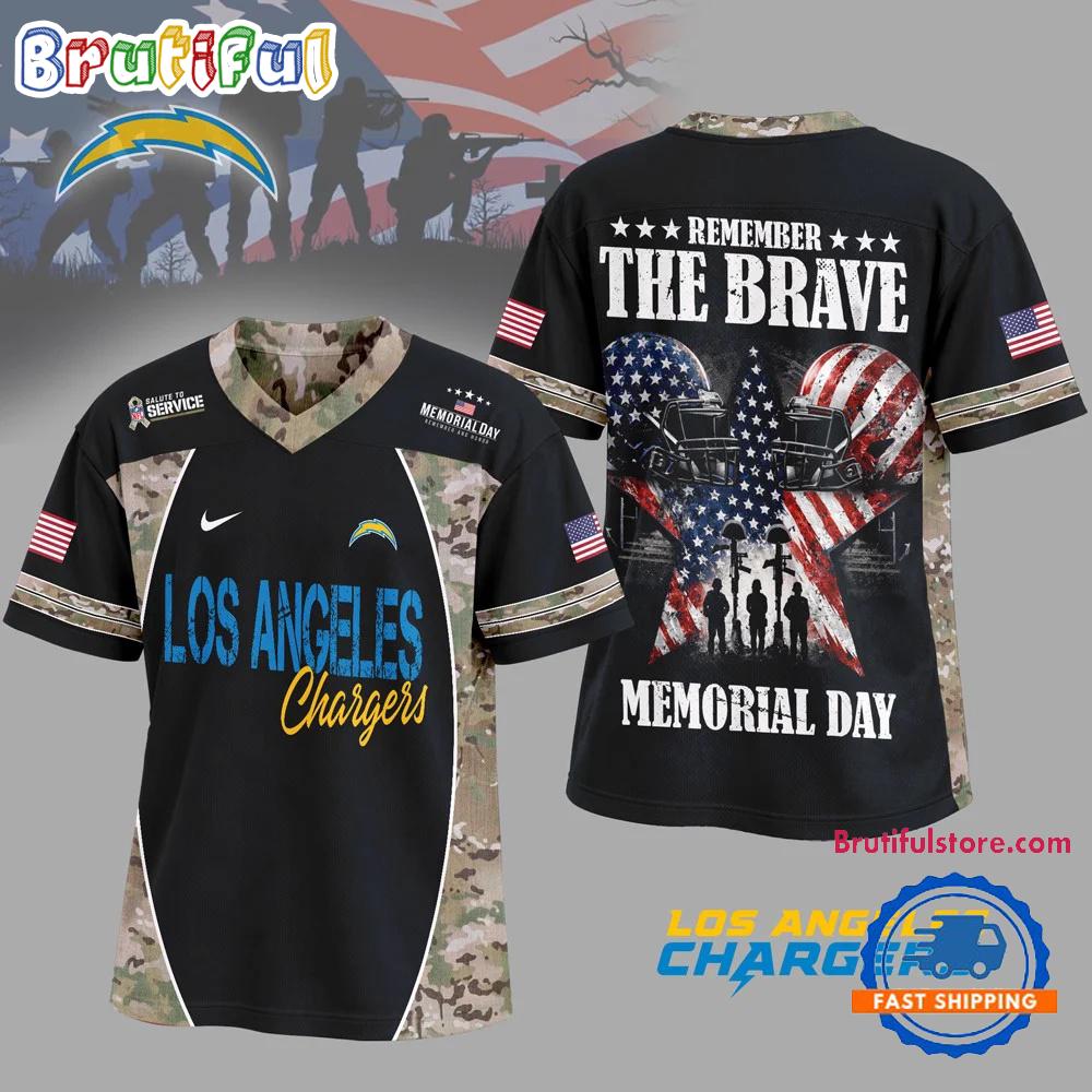 Los Angeles Chargers 2026 NFL Memorial Day New Design Football Jersey