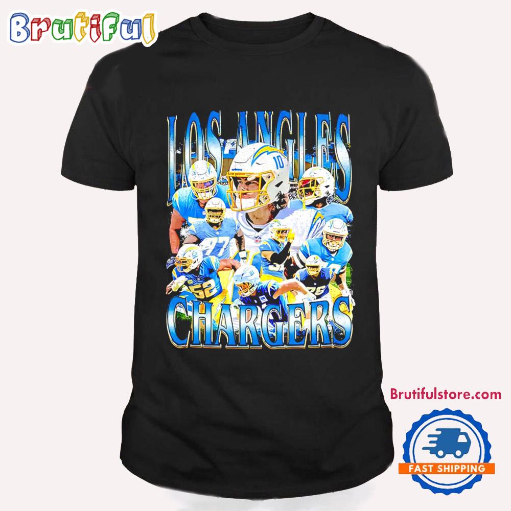 Los Angeles Chargers All Team Player Collage 2025 T Shirt