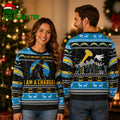 Los Angeles Chargers I Am Vengeance Batman Ugly Christmas Sweater