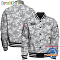Los Angeles Chargers National Football League Arctic Camo Salute To Service Veterans Varsity Jacket