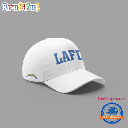 Los Angeles Chargers NFL 2025 LAFD Cap Hats