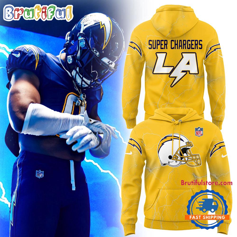 Los Angeles Chargers Release New Alternate Uniforms for 2026 Hoodie T-Shirt