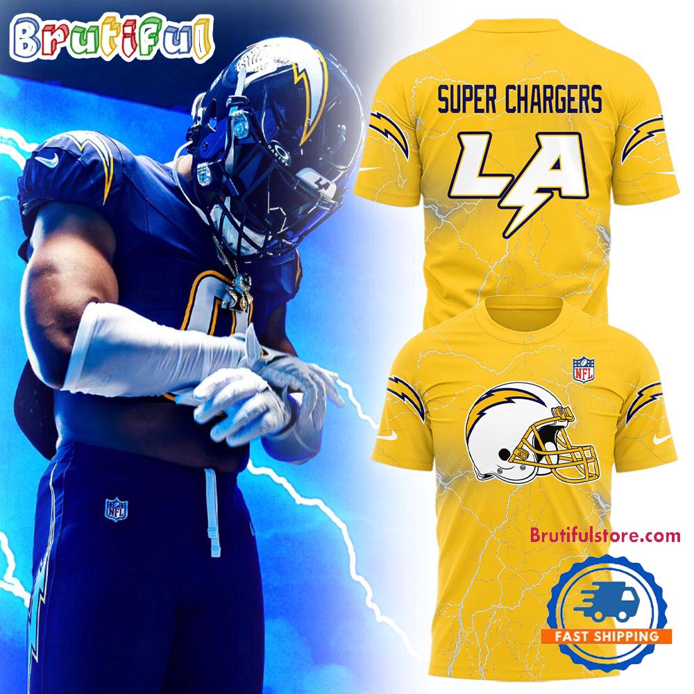 Los Angeles Chargers Release New Alternate Uniforms for 2026 Hoodie T-Shirt