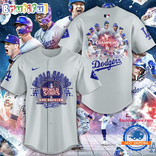 Los Angeles Dodgers 2024 National League Champions World Series Jersey Shirt