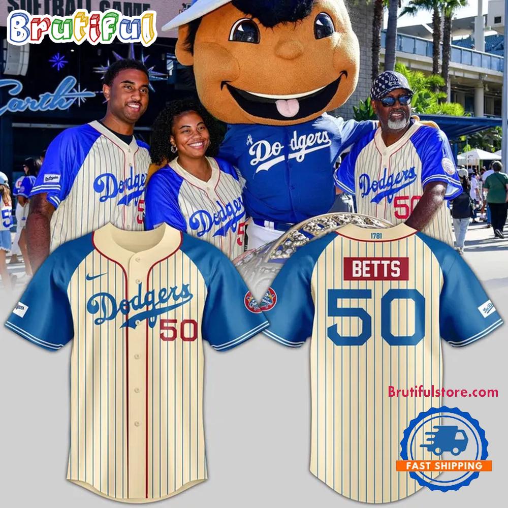 Los Angeles Dodgers 2025 Black Heritage Night Baseball Jersey