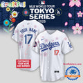Los Angeles Dodgers 2025 MLB World Tour Tokyo Series Limited Custom Baseball Jersey