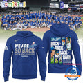 Los Angeles Dodgers 2025 NL West Division Champions Back to Back Hoodie