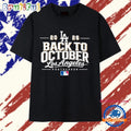 Los Angeles Dodgers 2026 Back to October Postseason Vintage T Shirt