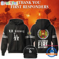 Los Angeles Dodgers LA Strong Los Angeles City Fire Deparment Hoodie Shirt